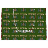 kerstboom groot cadeauzakje (Voorkant)