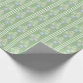 Kerstboom grootmillennial preppy chinoiserie cadeaupapier (Hoek)