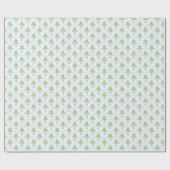 Kerstboom grootmillennial preppy chinoiserie cadeaupapier (Vlak)