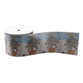 kerstboom grosgrain lint (Spoel)
