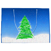 kerstboom grote cadeautas (Achterkant)