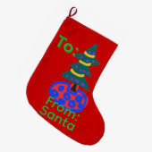 Kerstboom Grote Kerstsok (Voorkant (Hangend))