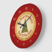 kerstboom grote klok (Hoek)