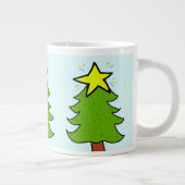 kerstboom grote koffiekop (Rechts)