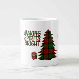 kerstboom grote koffiekop
