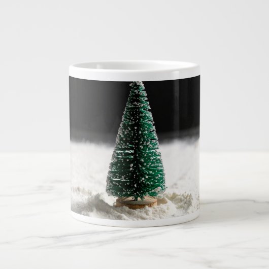 kerstboom grote koffiekop (Voorkant)
