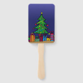 Kerstboom Handwaaier (Achterkant)