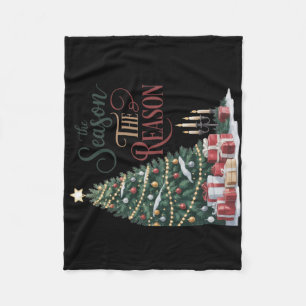 Kerstboom Het Seizoen De Reden Fleece Deken