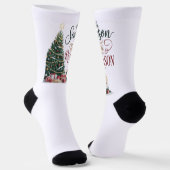 Kerstboom Het Seizoen De Reden Sokken (Gebogen)