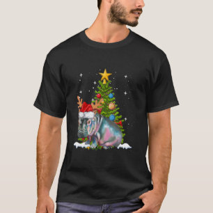 Kerstboom Hippo Fiona T-shirt