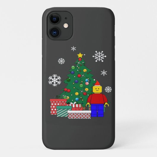 Kerstboom Honkbal Case-Mate iPhone Case (Achterkant)