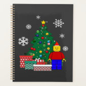Kerstboom Honkbal Planner (Voorkant)