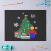 Kerstboom Honkbal Tissuepapier (Craft)