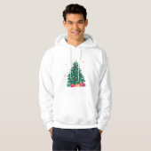 kerstboom hoodie (Voorkant volledig)