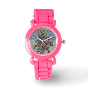 kerstboom horloge