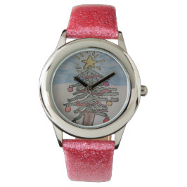 kerstboom horloge