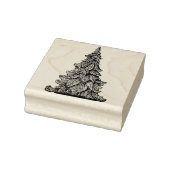 KERSTBOOM Hout Kunststempel Rubberstempel (Stempel)