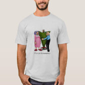 Kerstboom Humor T-shirt (Voorkant)