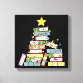 Kerstboom I Canvas Afdruk
