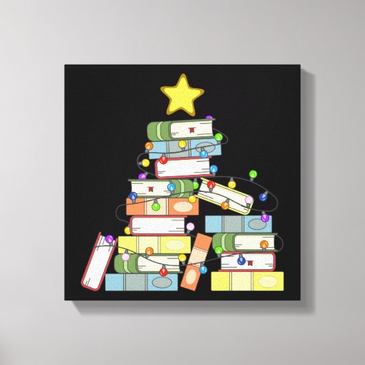 Kerstboom I Canvas Afdruk (Voorkant)