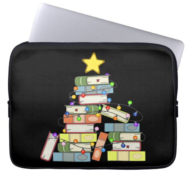 Kerstboom I Laptop Sleeve (Voorkant)