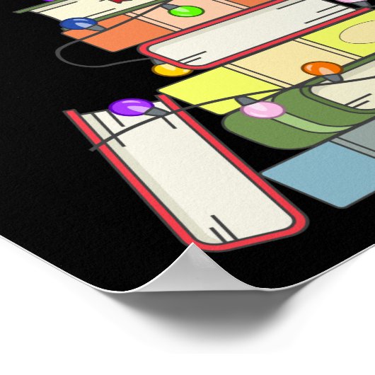 Kerstboom I Poster (Hoek)