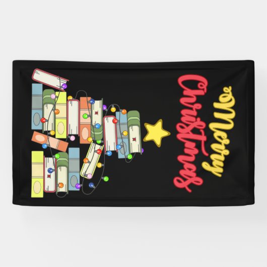 Kerstboom I Spandoek (Horizontaal)