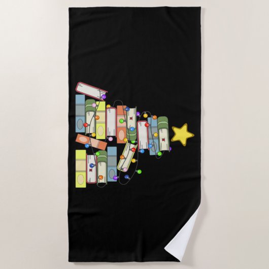 Kerstboom I Strandlaken (Voorkant)