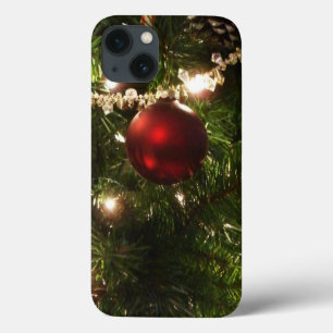 Kerstboom I Vakantie  groen en rood Case-Mate iPhone Case