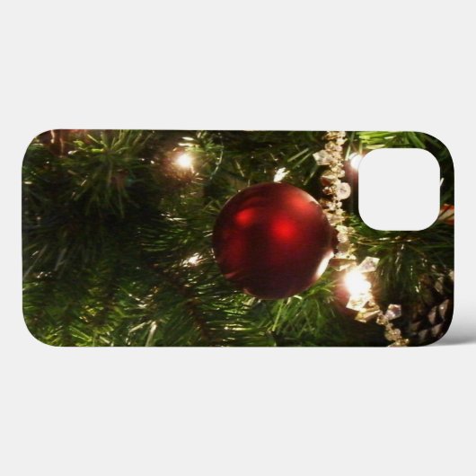 Kerstboom I Vakantie  groen en rood Case-Mate iPhone Case (Achterkant (horizontaal))