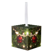 Kerstboom I Vakantie  groen en rood Decoratie (Achter hoekig)