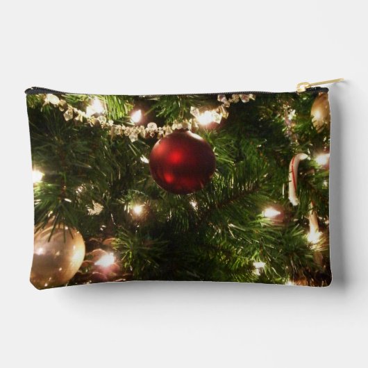 Kerstboom I Vakantie  groen en rood Etui (Achterkant)