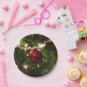 Kerstboom I Vakantie groen en rood Papieren Bordje (Feest)