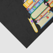 Kerstboom II Tissuepapier (Detail)