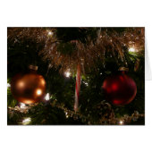 Kerstboom II Vakantie rood en goud (Voorkant Horizontaal)