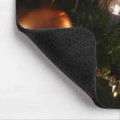 Kerstboom II Vakantie rood en goud Muismat (Hoek)