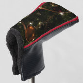 Kerstboom III Vakantiestiek Golfheadcover (3/4 voorkant)
