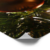 Kerstboom III Vakantiestiek Poster (Hoek)