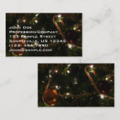 Kerstboom III Vakantiestiek Visitekaartje (Voorkant / Achterkant)