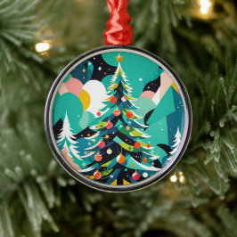 Kerstboom illustratie 1 - Keramisch Ornament