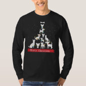 Kerstboom in Chihuahua voor Kerstmis T T-shirt (Voorkant)