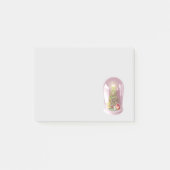 Kerstboom in een glazen koepel post-it® notes (Voorkant)