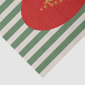 Kerstboom in mid-century-stijl met gouden ster tissuepapier (Detail)