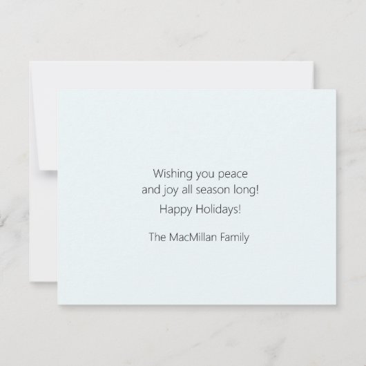 Kerstboom in pastel roze blauw Puppy (Achterkant)