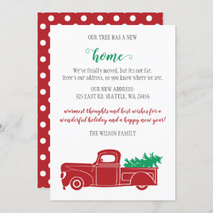 Kerstboom in Truck We hebben vakantiekaarten verpl