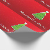 Kerstboom Inpakpapier (Hoek)
