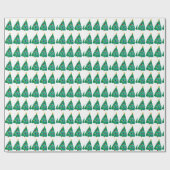 Kerstboom Inpakpapier (Vlak)