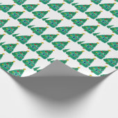 Kerstboom Inpakpapier (Hoek)