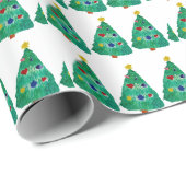 Kerstboom Inpakpapier (Rol Hoek)