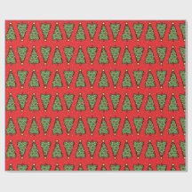 Kerstboom Inpakpapier
